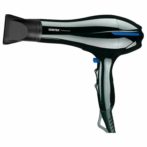 Фен CENTEK CT-2227 Professional, 2200Вт, 2 скорости, 3 температурных режима, черный по низкой цене оптом 