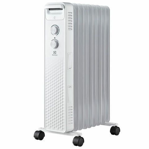 Обогреватель масляный ELECTROLUX EOH/BE-09ZW, 2000 Вт, 9 секций, белый, НС-1639044 по низкой цене оптом 
