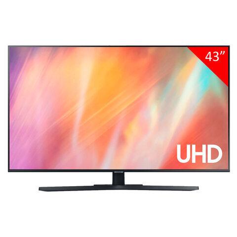 Телевизор SAMSUNG UE43AU7500UXRU, 43" (109 см), 3840x2160, 4K, 16:9, SmartTV, WiFi, Bluetooth, черный по низкой цене оптом 