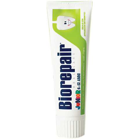 Зубная паста детская 75мл BIOREPAIR JUNIOR MINT "Сладкая мята" ИТАЛИЯ 64504, GA1732900 по низкой цене оптом 