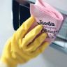 Салфетка VILEDA "ПВАмикро", КОМПЛЕКТ 5 шт., искусственная замша, красная, 35х38 см, 143591 по низкой цене оптом 