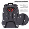Ранец BRAUBERG QUADRO, 3 отделения, с брелком, "Ninja", 37х28х18 см, 229954 по низкой цене оптом 