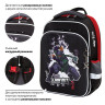 Ранец BRAUBERG QUADRO, 3 отделения, с брелком, "Ninja", 37х28х18 см, 229954 по низкой цене оптом 