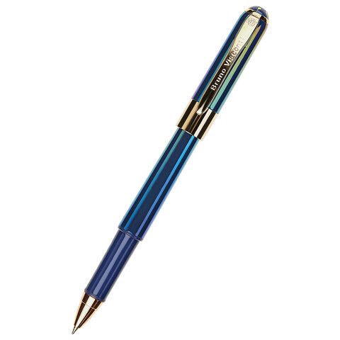 Ручка шариковая BRUNO VISCONTI MONACO PEARL, СИНЯЯ, темно-синий корпус, линия 0,4мм,, 20-0125/84 по низкой цене оптом 
