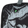 Папка на молнии с ручками BRAUBERG А4, 1 отделение, полиэстер, 80 мм, Scary dino, 273308 по низкой цене оптом 