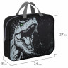 Папка на молнии с ручками BRAUBERG А4, 1 отделение, полиэстер, 80 мм, Scary dino, 273308 по низкой цене оптом 