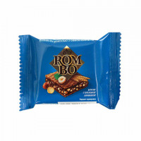 Вафли-сэндвич ROMBO с ореховой начинкой, 200 г, пакет, ЯВ288