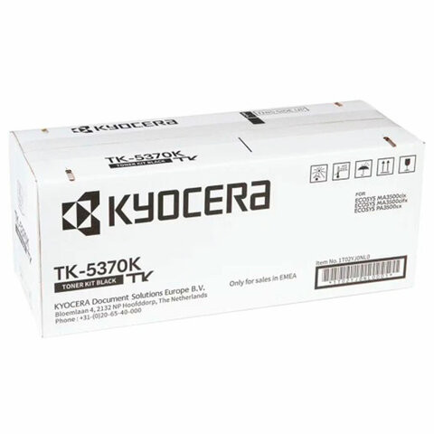 Тонер-картридж KYOCERA (TK-5370K) ECOSYS PA3500cx/MA3500cix/MA3500cifx, черный, ориг., 1T02YJ0NL0 по низкой цене оптом 