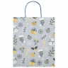 Пакет подарочный НАБОР 4 штуки новогодний 26x32x13 см, "Kraft Large", ЗОЛОТАЯ СКАЗКА, 592133 по низкой цене оптом 