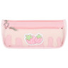 Пенал мягкий ЮНЛАНДИЯ, 2 отделения, полиэстер, "Strawberry shortcake", розовый, 21х9х6 см, 271577 по низкой цене оптом 