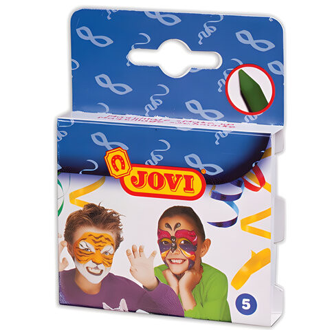Грим для лица JOVI (Испания), 5 цветов, пигментированный воск, картонная упаковка, 175 по низкой цене оптом 