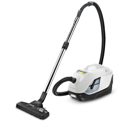 Пылесос KARCHER DS 6 Plus, с аквафильтром, 650Вт, белый, 1.195-252.0 по низкой цене оптом 
