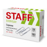 Скрепки STAFF "EVERYDAY", 28 мм, никелированные, 100 шт., в картонной коробке, 226758 по низкой цене оптом 