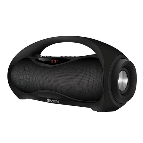 Колонка портативная SVEN PS-420, 2.0, 12 Вт, Bluetooth, FM-тюнер, micro SD, MP3-плеер, черная, SV-015220 по низкой цене оптом Краснодар, Москва, Уфа, Казань, Барнаул, Владивосток, Хабаровск, Сахалин, Красноярск, Екатеренбург, 