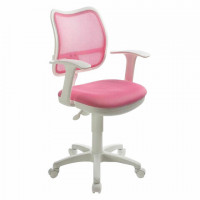 Кресло CH-W797/PK с подлокотниками, розовое, CH-W797/PK/TW-1