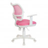 Кресло CH-W797/PK с подлокотниками, розовое, CH-W797/PK/TW-1 по низкой цене оптом 