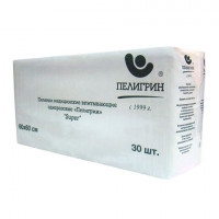 Пеленки 60х60 см, ПЕЛИГРИН Super, КОМПЛЕКТ 30 шт., впитывающие, одноразовые, ш/к 6707, М60х60/30S