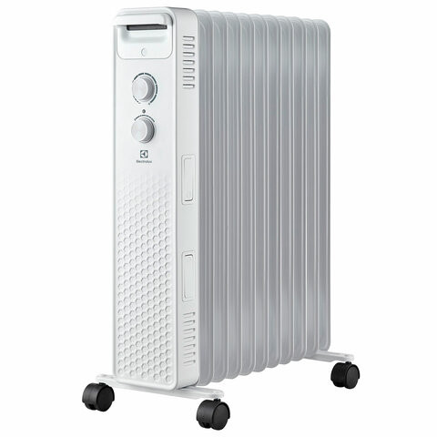 Обогреватель масляный ELECTROLUX EOH/BE-11ZW, 2200 Вт, 11 секций, белый, НС-1639046 по низкой цене оптом 