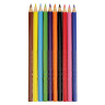 Карандаши цветные утолщенные FABER-CASTELL "Jumbo" 10 цветов, трехгранные, с точилкой, 116510 по низкой цене оптом Краснодар, Москва, Уфа, Казань, Барнаул, Владивосток, Хабаровск, Сахалин, Красноярск, Екатеренбург, 