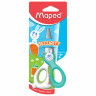 Ножницы MAPED (Франция) "Kidicut", 120 мм, безопасные лезвия, ассорти, картонная упаковка с европодвесом, 037800 по низкой цене оптом 