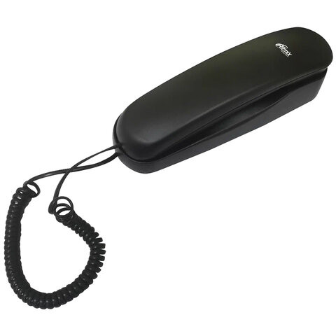 Телефон RITMIX RT-002 black, удержание звонка, тональный/импульсный режим, повтор, черный, 80002229 по низкой цене оптом 