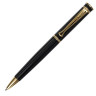 Ручка подарочная шариковая BRAUBERG "Perfect Black", корпус черный, узел 1 мм, линия письма 0,7 мм, синяя, 141416 по низкой цене оптом 