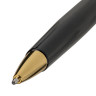 Ручка подарочная шариковая BRAUBERG "Perfect Black", корпус черный, узел 1 мм, линия письма 0,7 мм, синяя, 141416 по низкой цене оптом 