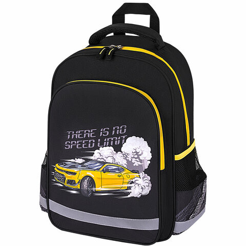 Рюкзак ПИФАГОР SCHOOL, 1 отделение, 3 кармана, "Extreme speed", 38x28х14 см, 272078 по низкой цене оптом 