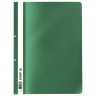 Скоросшиватель пластиковый с перфорацией STAFF, А4, 100/120 мкм, зеленый, 27хххх