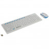 Набор беспроводной DEFENDER Skyline 895, клавиатура, мышь 3 кнопки + 1 колесо-кнопка, белый, 45895