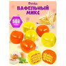 Драже ЯШКИНО "Вафельный микс" в цветной глазури со вкусом банана и дыни, 500 г, пакет, ОАХ210 по низкой цене оптом 