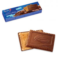 Печенье BAHLSEN (Бальзен) "Choco Leibniz Milk", сливочное в молочном шоколаде, 125 г, Германия, 4386