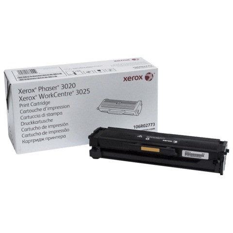 Картридж лазерный XEROX (106R02773) Phaser 3020/WC3025, оригинальный, ресурс 1500 стр. по низкой цене оптом 
