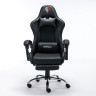 Кресло компьютерное BRABIX "Dexter GM-135", подножка, две подушки, экокожа, черное, 532800 по низкой цене оптом 