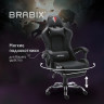 Кресло компьютерное BRABIX "Dexter GM-135", подножка, две подушки, экокожа, черное, 532800 по низкой цене оптом 