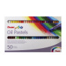 Пастель масляная художественная PENTEL "Oil Pastels", 50 цветов, круглое сечение, картонная упаковка, PHN4-50 по низкой цене оптом 