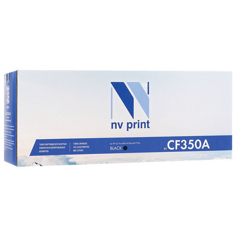 Картридж лазерный NV PRINT (NV-CF350A) для HP LJ M176n/ M177fw, черный, ресурс 1300 страниц по низкой цене оптом 