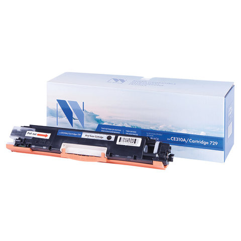 Картридж лазерный NV PRINT (NV-CE310A/729Bk) для HP M175nw/CP1025nw/CANON LBP7010C, черный, ресурс 1200 страниц по низкой цене оптом 