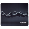 Коврик для мыши SONNEN "DROPS", резина + ткань, 220х180х3 мм, 513290 по низкой цене оптом Краснодар, Москва, Уфа, Казань, Барнаул, Владивосток, Хабаровск, Сахалин, Красноярск, Екатеренбург, 