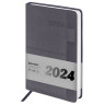 Ежедневник датированный 2024 А5 138х213мм BRAUBERG Pocket, под кожу, карм, держатель для ручки, темно-зеленый, 114992 по низкой цене оптом Краснодар, Москва, Уфа, Казань, Барнаул, Владивосток, Хабаровск, Сахалин, Красноярск, Екатеренбург, 