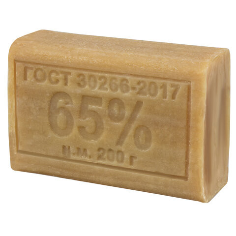 Мыло хозяйственное 65%, 200 г, МЕРИДИАН, без упаковки по низкой цене оптом  Мыло хозяйственное 65%, 200 г, МЕРИДИАН, без упаковки по низкой цене оптом
