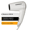 Фен для волос настенный SONNEN HD-1288, 1200 Вт, пластиковый корпус, 2 скорости, белый, 604196 по низкой цене оптом 