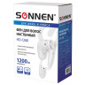 Фен для волос настенный SONNEN HD-1288, 1200 Вт, пластиковый корпус, 2 скорости, белый, 604196 по низкой цене оптом 