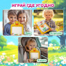 Мозаика магнитная развивающая для детей "Утенок", стилус, 101 магнит, 10 карточек, BAMBOX, 665888 по низкой цене оптом 