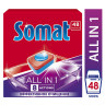 Таблетки для посудомоечных машин 48 шт. SOMAT "All-in-1", 2359002 по низкой цене оптом 
