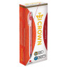 Ручка гелевая CROWN "Hi-Jell", КРАСНАЯ, корпус прозрачный, узел 0,5 мм, линия письма 0,35 мм, HJR-500B по низкой цене оптом 