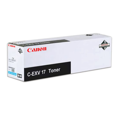Тонер CANON (C-EXV17C) iR4080/4580/5185, голубой, оригинальный, ресурс 30000 стр., 0261b002 по низкой цене оптом 