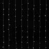 Электрогирлянда-занавес комнатная "Штора" 3х3м, 196LED, холодный белый, 220V, ЗОЛОТАЯ СКАЗКА, 591353 по низкой цене оптом 