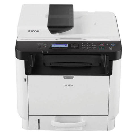 МФУ лазерное RICOH SP 330SN, "3 в 1", А4, 32 стр./мин, ДУПЛЕКС, АПД, сетевая карта, 408274 по низкой цене оптом 
