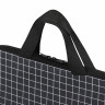 Папка на молнии с ручками BRAUBERG А4, 1 отделение, полиэстер, 20мм, Checkered, 272173 по низкой цене оптом 